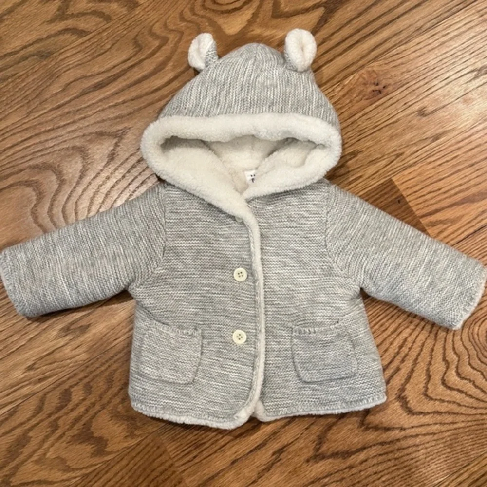 Gap Baby 3-6mo Brannan Bear Sherpa-Lined Sweater